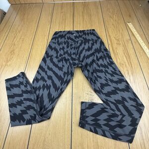 LULULEMON Wunder Train Tights Women's Size 8 High-Rise 25" Voltage Graphite Gray